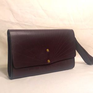 🍁 MARTINE leather clutch